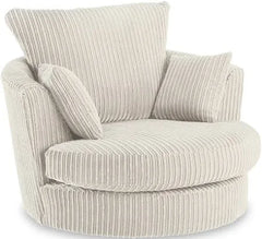 Jumbo Cord Swivel Chairs