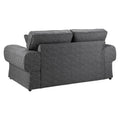 Wilcot 2 Seater Sofa | 2 Seater | Soft Polyester | Grey | Soft Plush Cushions | Free UK Delivery