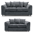 Chenille 3+2 Seater Sofa Set | 3+2 Seater Set | Chenille | 6 Colours | Plush Soft Cushions | Free UK Delivery
