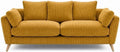 Bliss Harlow 2 Seater Sofa - Mustard