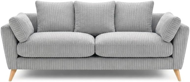 Bliss Harlow 2 Seater Sofa - Silver
