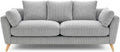 Bliss Harlow 2 Seater Sofa - Silver