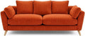 Bliss Harlow 2 Seater Sofa - Orange