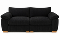 Amalfi Split Sectional Sofa | 2 Seater | Jumbo Cord | 10 Colours | Splits in Two for Easy Access | Free UK Delivery