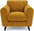 Bliss Harlow Cuddle Chair - Mustard
