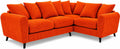 Bliss Harlow Right Hand Corner Sofa - Orange