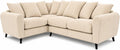 Bliss Harlow Left Hand Corner Sofa - Cream