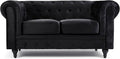 Bliss Velvet Chesterfield 2 Seater Sofa | 2 Seater | Velvet | 5 Colours | Button-Tufted Back | Free UK Delivery