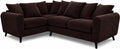 Bliss Harlow Right Hand Corner Sofa - Brown