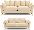 Bliss Harlow 3+2 Seater Sofa Set - Cream