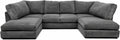 Bliss Jumbo Cord U-Shape Sofa | Bliss Furniture LTD
