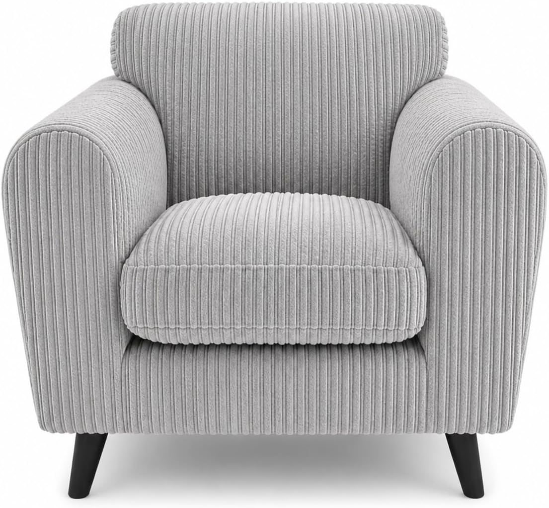 Bliss Harlow Cuddle Chair - Silver
