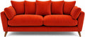 Bliss Harlow 3 Seater Sofa - Orange