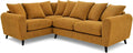 Bliss Harlow Right Hand Corner Sofa - Mustard
