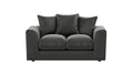 Plush Velvet Sofa | 2 Seater | Plush Velvet | 5 Colours | Foam-Filled Cushions | Free UK Delivery