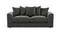 Plush Velvet Sofa | 3 Seater | Plush Velvet | 5 Colours | Foam-Filled Cushions | Free UK Delivery