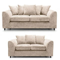 Chenille 3+2 Seater Sofa Set | 3+2 Seater Set | Chenille | 6 Colours | Plush Soft Cushions | Free UK Delivery