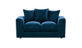 Plush Velvet Sofa | 2 Seater | Plush Velvet | 5 Colours | Foam-Filled Cushions | Free UK Delivery