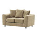 Plush Velvet Sofa | 2 Seater | Plush Velvet | 5 Colours | Foam-Filled Cushions | Free UK Delivery