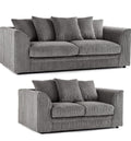 Jumbo Cord Scatter Back 3+2 Seater Sofa Set | 3+2 Seater Set | Jumbo Cord | 10 Colours | Scatter Back Cushions | Free UK Delivery