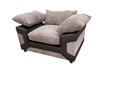 Dino Chair | Swivel Chair or Armchair | Fabric | Black and Grey, Brown and Beige | Choice of Swivel or Arm Design | Free UK Delivery