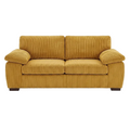 Amalfi Jumbo Cord Sofa | 2 Seater | Jumbo Cord | 10 Colours | Plush Padded Cushions and Armrests | Free UK Delivery