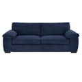 Amalfi Jumbo Cord Sofa | 3 Seater | Jumbo Cord | 10 Colours | Plush Padded Cushions and Armrests | Free UK Delivery