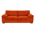 Amalfi Jumbo Cord Sofa | 3 Seater | Jumbo Cord | 10 Colours | Plush Padded Cushions and Armrests | Free UK Delivery
