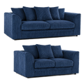Jumbo Cord Scatter Back 3+2 Seater Sofa Set | 3+2 Seater Set | Jumbo Cord | 10 Colours | Scatter Back Cushions | Free UK Delivery