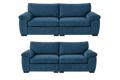 Amalfi Split Sectional Sofa | 3+2 Seater Set | Jumbo Cord | 7 Colours | Splits in Two for Easy Access | Free UK Delivery