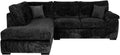 Amalfi Jumbo Cord Corner Sofa | 4 Seater Corner | Jumbo Cord | 10 Colours | Clicks Together for Easy Access | Free UK Delivery