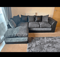 Chenille 4 Seater Corner Sofa | 4 Seater Corner | Chenille | 5 Colours | Scatter Back Cushions | Free UK Delivery
