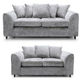 Chenille 3+2 Seater Sofa Set | 3+2 Seater Set | Chenille | 6 Colours | Plush Soft Cushions | Free UK Delivery