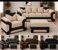 Dino Corduroy Sofa Set — 3 Seater + Armchair + Footstool