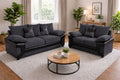 Bliss Dino Fabric and Leather Sofa Suite | 3+2 Seater Set | Cord and Faux Leather | 5 Colours | Memory Foam Seats | Free UK Delivery