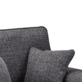 Wilcot 3 Seater Sofa | 3 Seater | Soft Polyester | Grey | Sumptuous Deep Cushions | Free UK Delivery