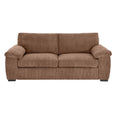 Amalfi Jumbo Cord Sofa | 3 Seater | Jumbo Cord | 10 Colours | Plush Padded Cushions and Armrests | Free UK Delivery