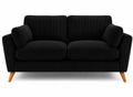 Bliss Harlow Jumbo Cord High Back 2 Seater Sofa – Compact Corduroy Sofa, Supportive High Back, Solid Hardwood Frame, Washable Covers