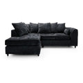 Chenille 4 Seater Corner Sofa | 4 Seater Corner | Chenille | 5 Colours | Scatter Back Cushions | Free UK Delivery