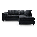 Chenille 4 Seater Corner Sofa | 4 Seater Corner | Chenille | 5 Colours | Scatter Back Cushions | Free UK Delivery
