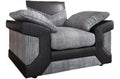 Dino Chair | Swivel Chair or Armchair | Fabric | Black and Grey, Brown and Beige | Choice of Swivel or Arm Design | Free UK Delivery