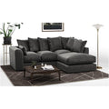 Plush Velvet Corner Sofa | 4 Seater Corner | Plush Velvet | 5 Colours | Left or Right Hand Facing | Free UK Delivery
