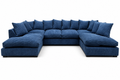 Bliss U-Shaped Cord Modular Sofa | U-Shape Corner | Jumbo Cord | 10 Colours | Memory Foam Seats | Free UK Delivery