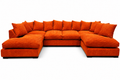 Bliss U-Shaped Cord Modular Sofa | U-Shape Corner | Jumbo Cord | 10 Colours | Memory Foam Seats | Free UK Delivery