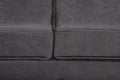 Oakland Sofa | 3 Seater | Faux Leather | Tan, Grey and Black | Chesterfield-Style Studded Design | Free UK Delivery