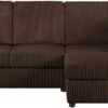 Jumbo Cord 4 Seater Corner Sofa