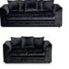 Crushed Velvet Seater Sofa